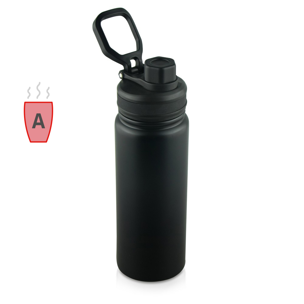 Bouteille isotherme 600 ml Air Gifts | Sharon, noir en acier inoxydable, plastique Photo 1 clients/infiniprinting/ax/photos_BD/AX12986-P1-Bouteille-isotherme-600-ml-Air-Gifts-|-Sharon-personnalise-.jpg
